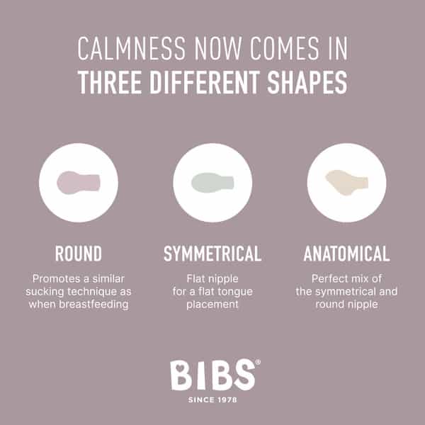 Bibs De Lux 2 Pack Silicone Onesize Vanilla/Peach - 0-3 Years