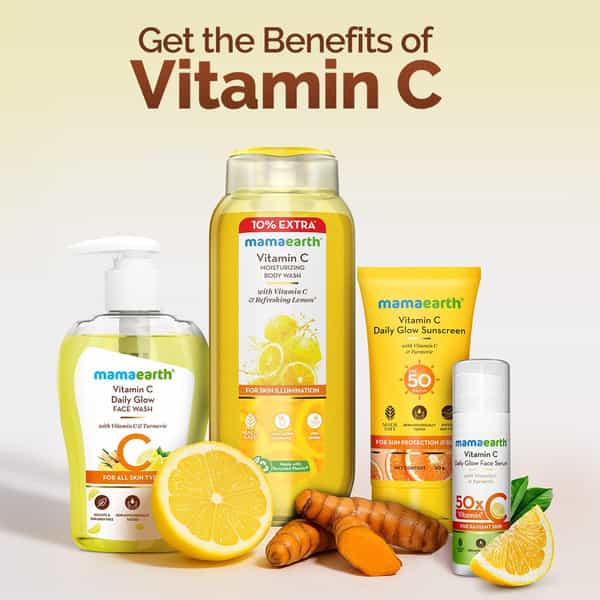 Mamaearth Vitamin C Face Wash 250 Ml