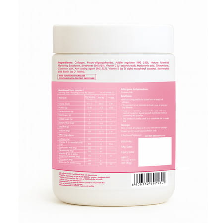 Dr. Morepen Skin Collagen | Strawberry Watermelon | Powder | Jar 250Gm | Pack Of 2