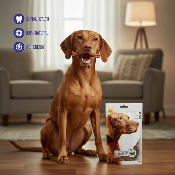Snackers Small Meaty Knotted Duck Dog Treats | 100 G