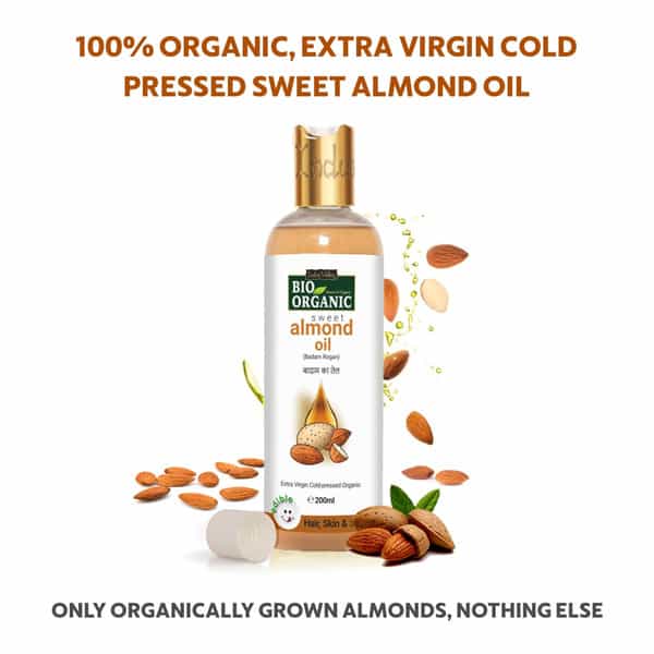 Indus Valley Bio Organic Almond Oil-200Ml