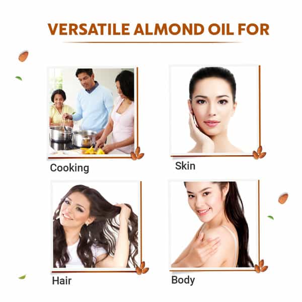 Indus Valley Bio Organic Almond Oil-200Ml