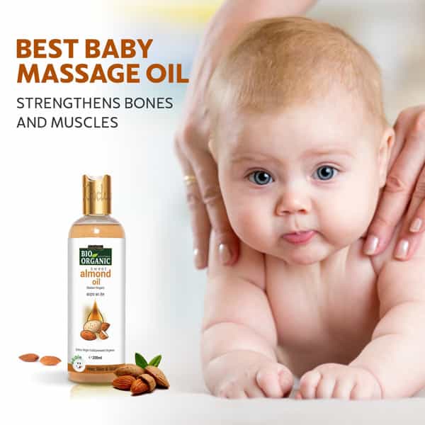 Indus Valley Bio Organic Almond Oil-200Ml