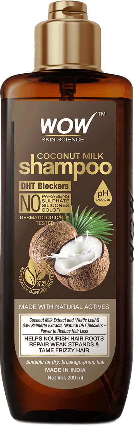 Wow Skin Science Coconut Milk Shampoo - 200ml