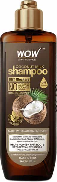 Wow Skin Science Coconut Milk Shampoo - 200Ml