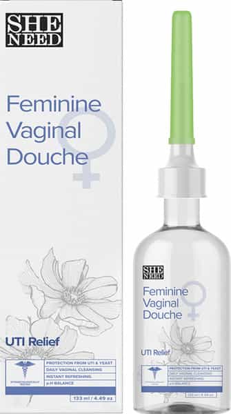 Sheneed Feminine Vaginal Douche- Uti Relief - 133Ml
