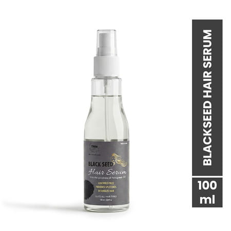 Tnw-The Natural Wash Black Seed Hair Serum - Controls Frizz - 100 Ml