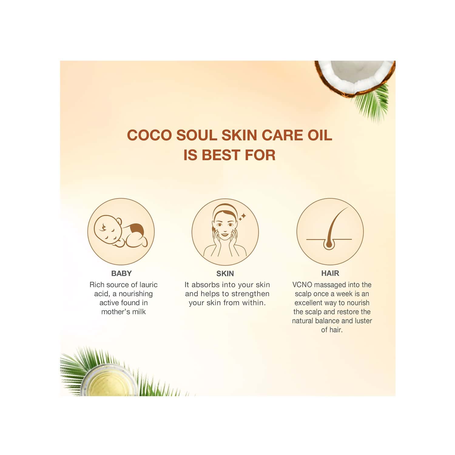 Buy Coco Soul Skincare Skin Nourishing Oil, For Baby Massage, For Skin