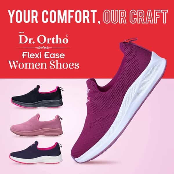 Dr Ortho Orthopedic Women Shoes Size - 8 Uk | Pink