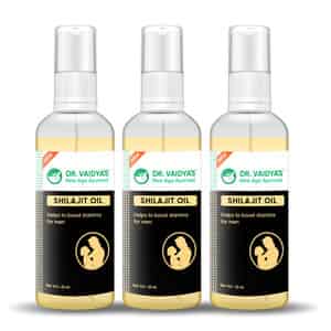 Dr. Vaidya's Shilajit Oil - 25 Ml - Pack Of 3