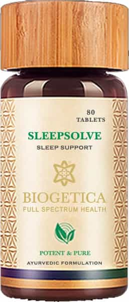 Biogetica Sleepsolve (Sleep Support) 80 Tablets