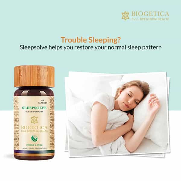 Biogetica Sleepsolve (Sleep Support) 80 Tablets