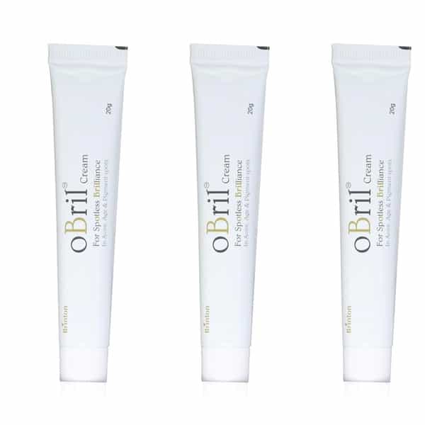 Brinton Obril Cream For Spotless Brilliance | Face Acne Skin Gel | 20 Gm X Pack Of 3