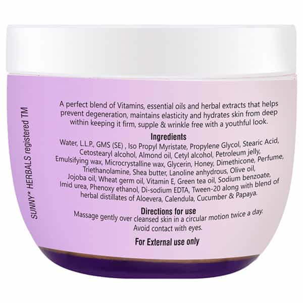 Sunny Herbals Anti Wrinkle Cream 50 Gm