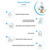 Captain Zack Wipe Right Anti-Bacterial Pet Wipes 80 Wipes