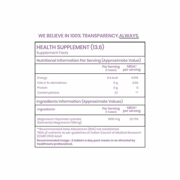 My Natural Magnesium Support (60 Tablets)