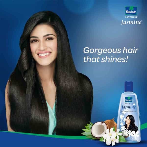 Parachute Advansed Jasmine Coconut Hair Oil For Shiny & Strong Hair 400Ml + 90Ml