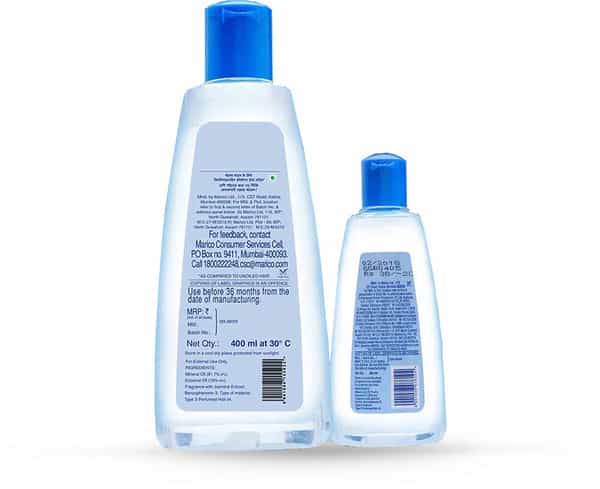 Parachute Advansed Jasmine Coconut Hair Oil For Shiny & Strong Hair 400Ml + 90Ml