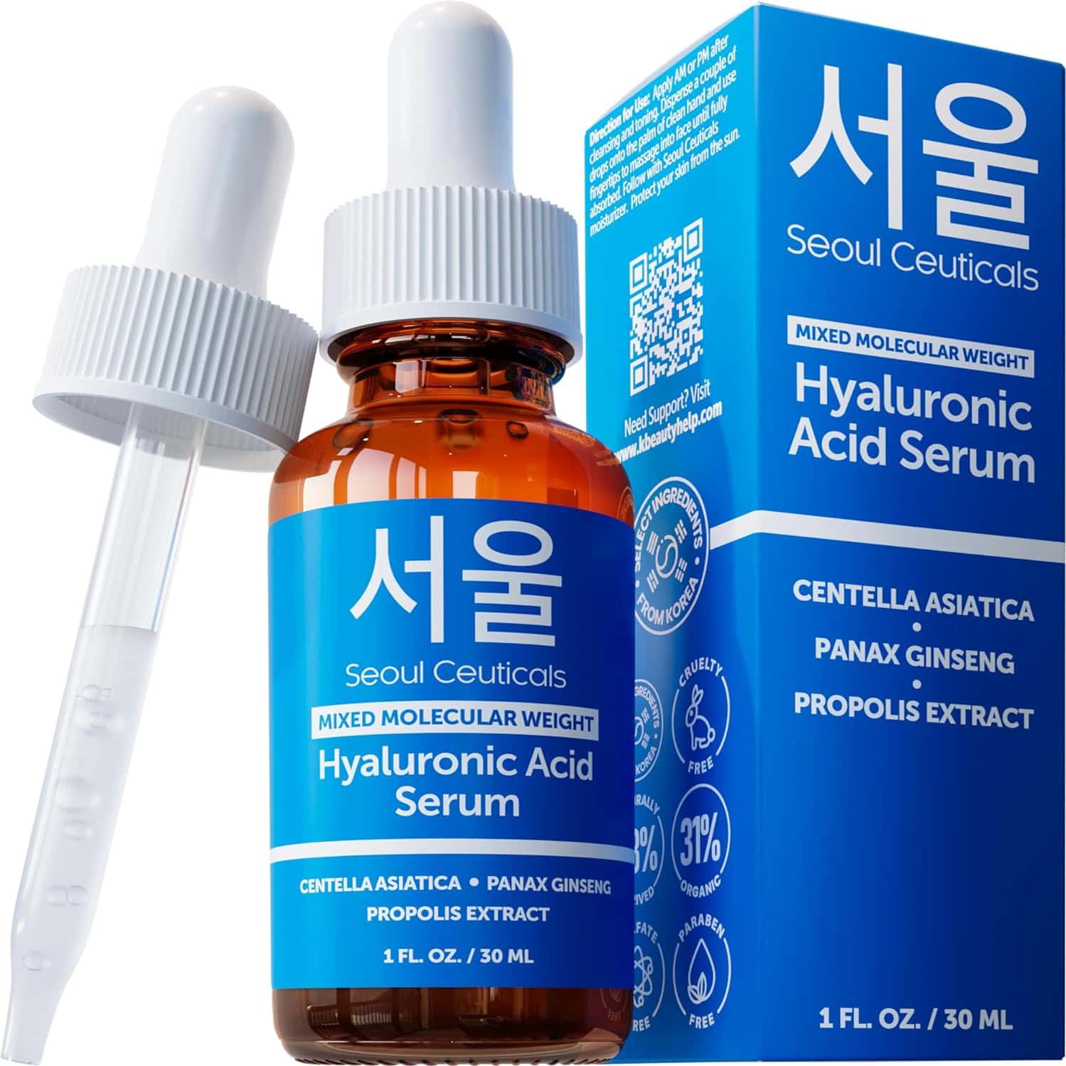 Seoul Ceuticals Hyaluronic Acid Serum 30 Ml