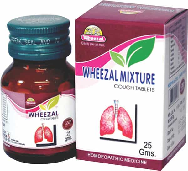 Wheezal Mixture Tablet 25 Gm