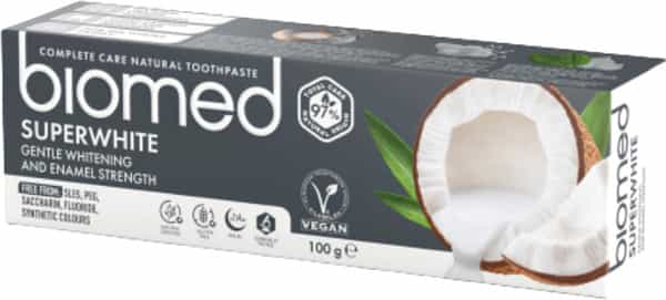 Biomed Completecare Superwhite Toothpaste - 100Gms (Pack Of 2) White