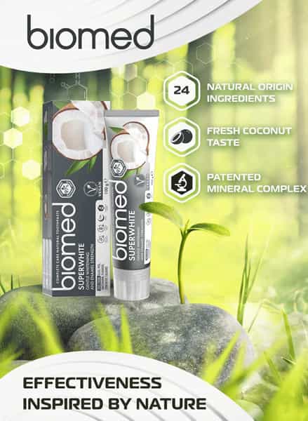 Biomed Completecare Superwhite Toothpaste - 100Gms (Pack Of 2) White