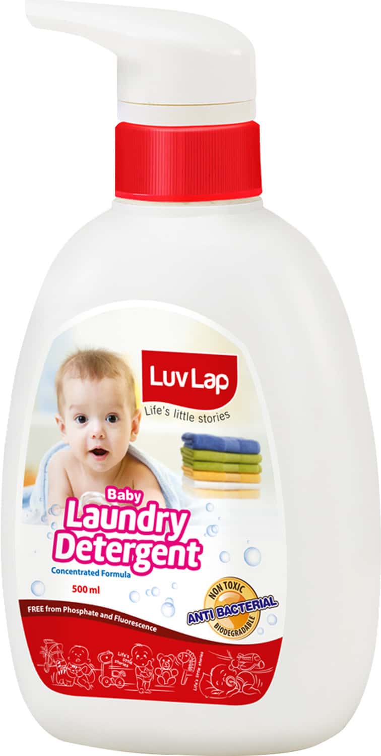 Luvlap Baby Laundry Liquid Detergent Food Grade 500ml