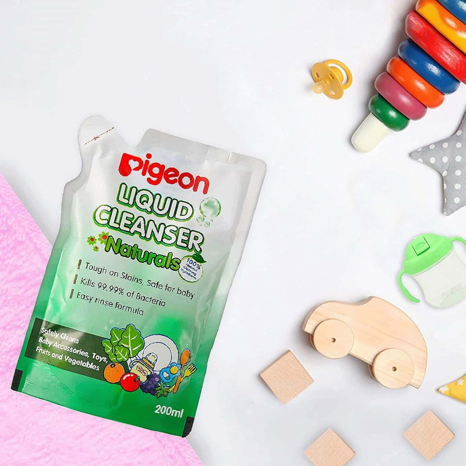 Buy PIGEON LAUNDRY LIQUID DETERGENT REFILL 500ML (PACK OF 3) Online