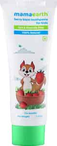 Mamaearth 100 Percent Natural Berry Blast Kids Tooth Paste 50 Gm