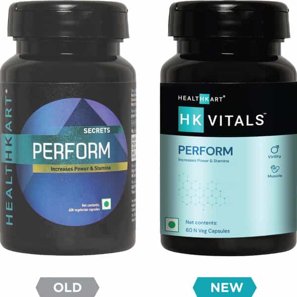 Healthkart Hk Vitals Perform Bottle Of 60 Capsules