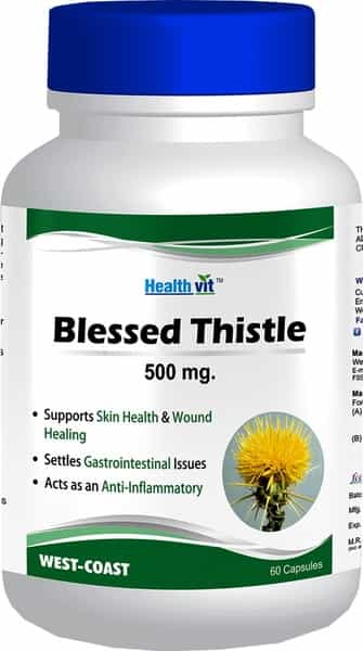 Healthvit Blessed Thistle 500 Mg -60 Capsules