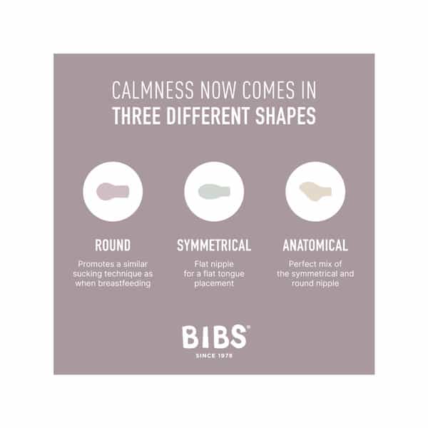 Bibs Colour Latex Size 1 Blush Glow - 0+ Months