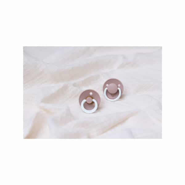 Bibs Colour Latex Size 1 Blush Glow - 0+ Months