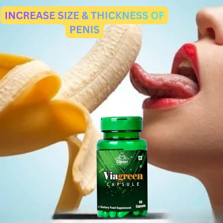 Cipzer Viagreen 60 Capsules | Supports Mens Vitality| Stamina & Overall Wellness