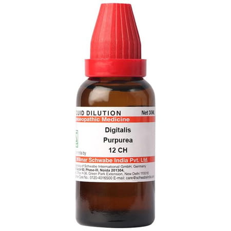 Dr. Willmar Schwabe India Digitalis Purpurea Dilution 12 Ch 30 Ml
