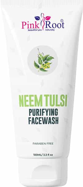 Pink Root Neem Tulsi Purifying Face Wash 100Ml