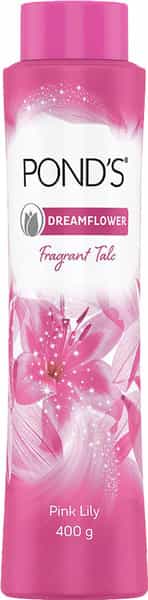 Pond's Dreamflower Fragrant Talcum Powder Pink Lily-400 G