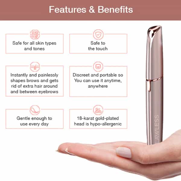 Finishing Touch Flawless Brows Eyebrow Hair Remover