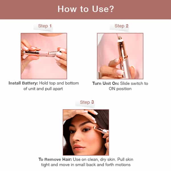 Finishing Touch Flawless Brows Eyebrow Hair Remover