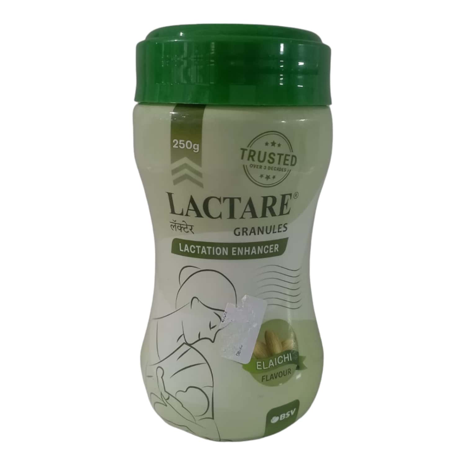 Lactare Elaichi Flavour | Lactation Enhancer Granules | Jar Of 250 Gm