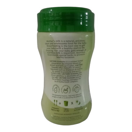 Lactare Elaichi Flavour | Lactation Enhancer Granules | Jar Of 250 Gm