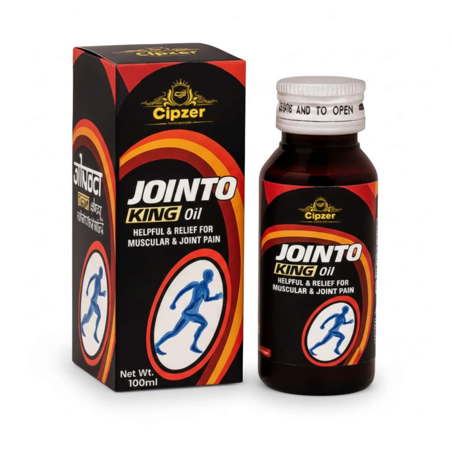 Cipzer Jointo King Oil 100ml | Supports Joint Health & Comfort (pack Of 1)