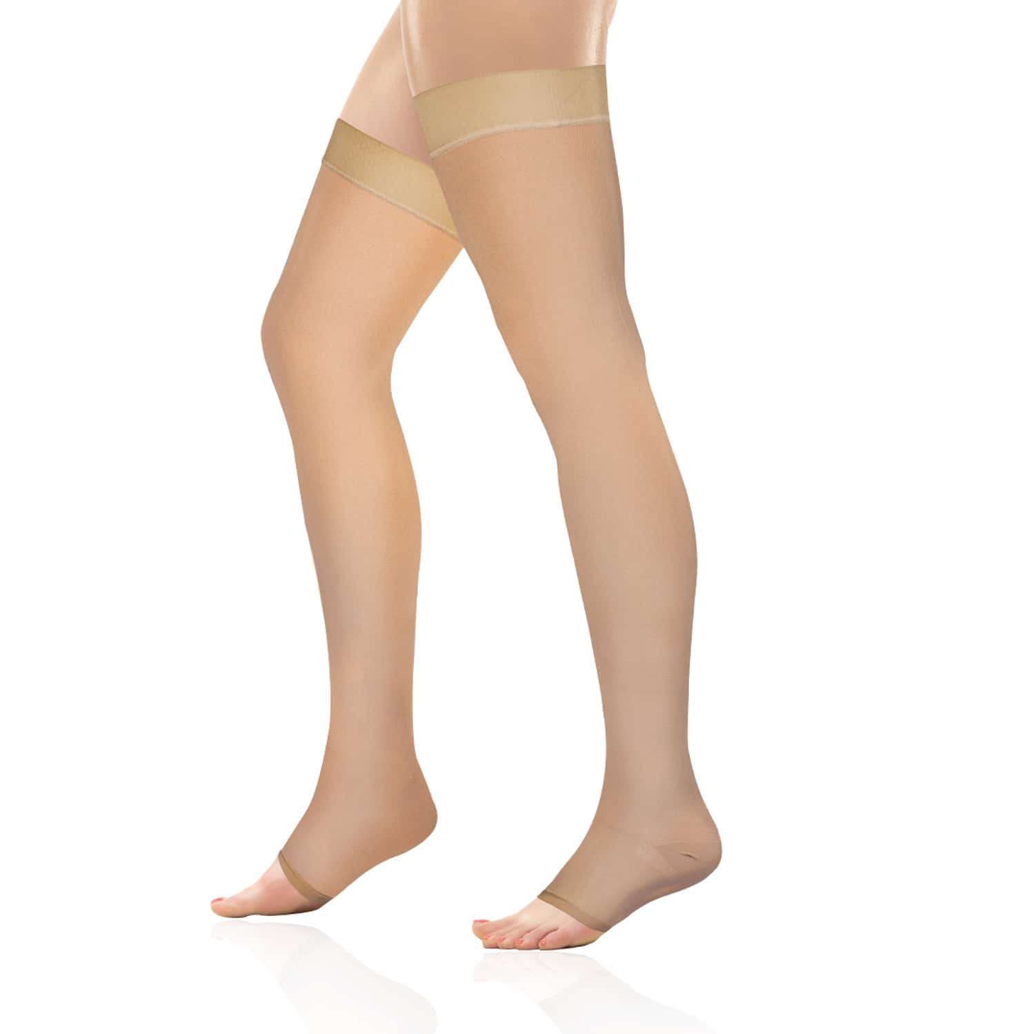 Vissco Medical Compression Stockings | Upto Thigh | Improve Blood Circulation | Varicose Vein - Xxl