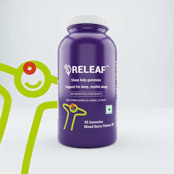 Releaf Sleep Help Gummies For Better Sleep & Relaxation 30N