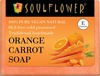 Soulflower Orange Carrot Soap 150gm