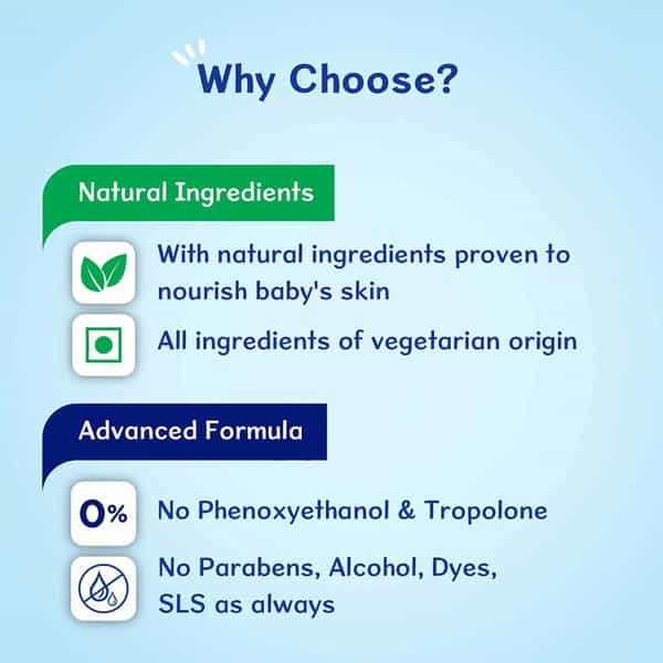 Chicco No-Tears Shampoo For Soft And Tangle-Free Baby Hair Soap Free 0M+ (500 Ml)