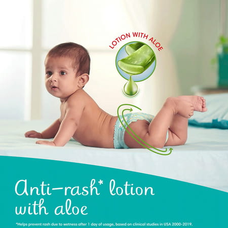 Pampers New Diapers Pants New Born (18 Count)