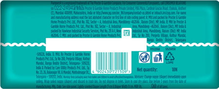 Pampers New Diapers Pants New Born (18 Count)