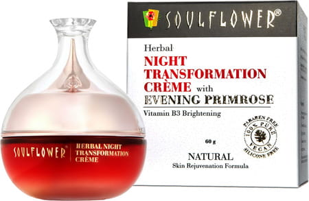 Soulflower Herbal Night Transformation Crme With Evening Primrose 60g