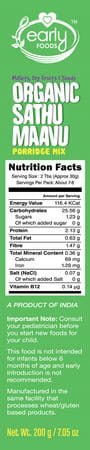 Early Foods Combo Of 3 Organic Millet Porridges - Breakfast Cereal Combo For Kids